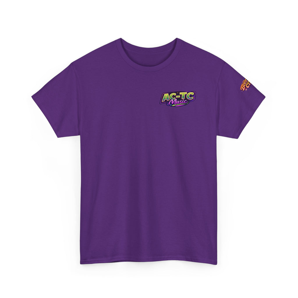 AC‑TC Music Butterfly Logo Tee — Bootypop City Festival T‑Shirt