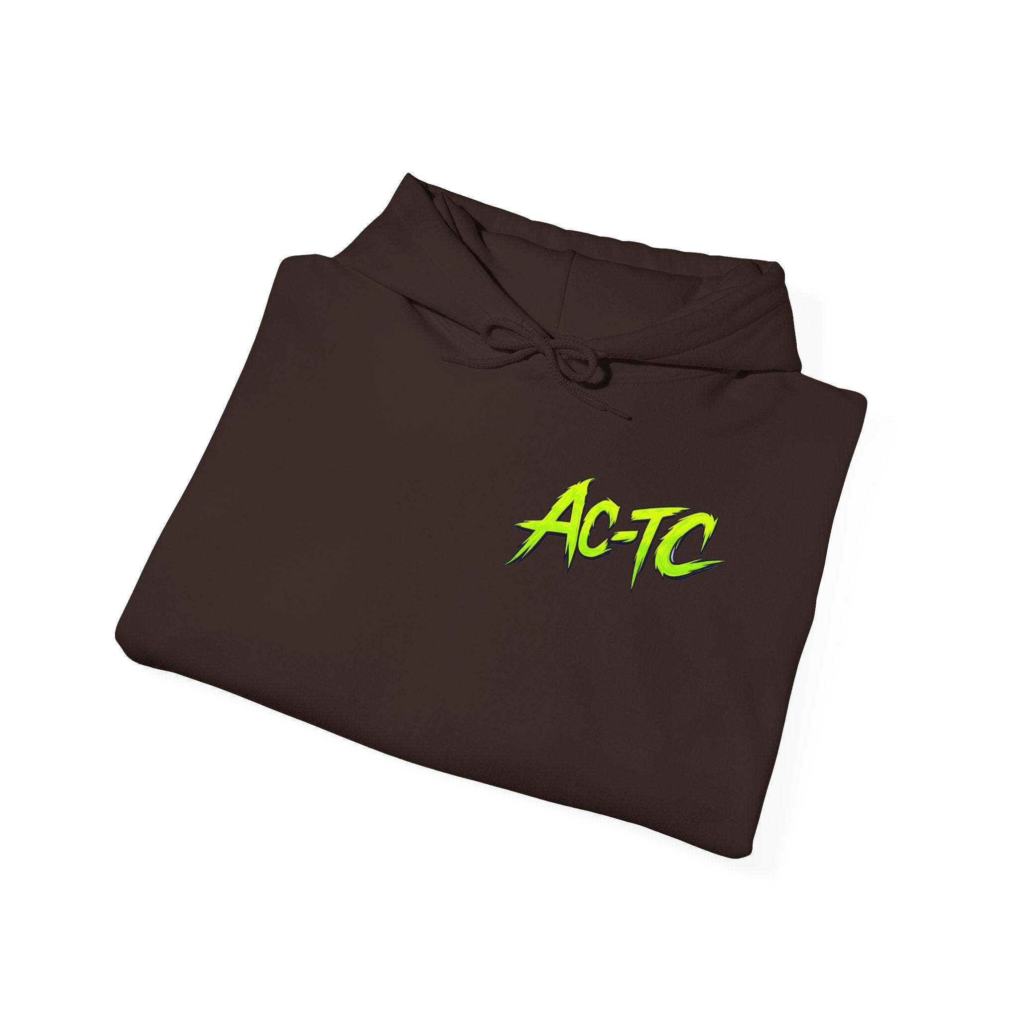 Alien Graphic Hoodie – Neon Green AC-TC Extraterrestrial Crewneck