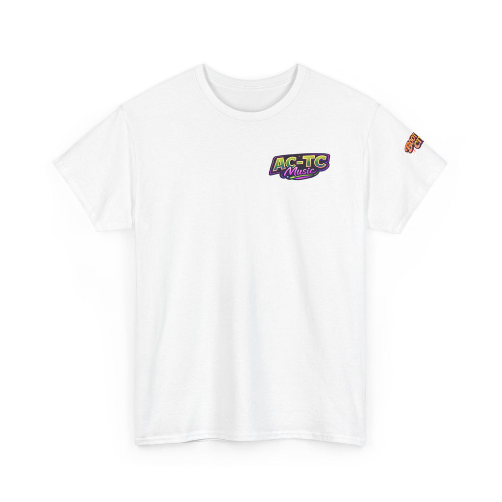AC‑TC Music Butterfly Logo Tee — Bootypop City Festival T‑Shirt