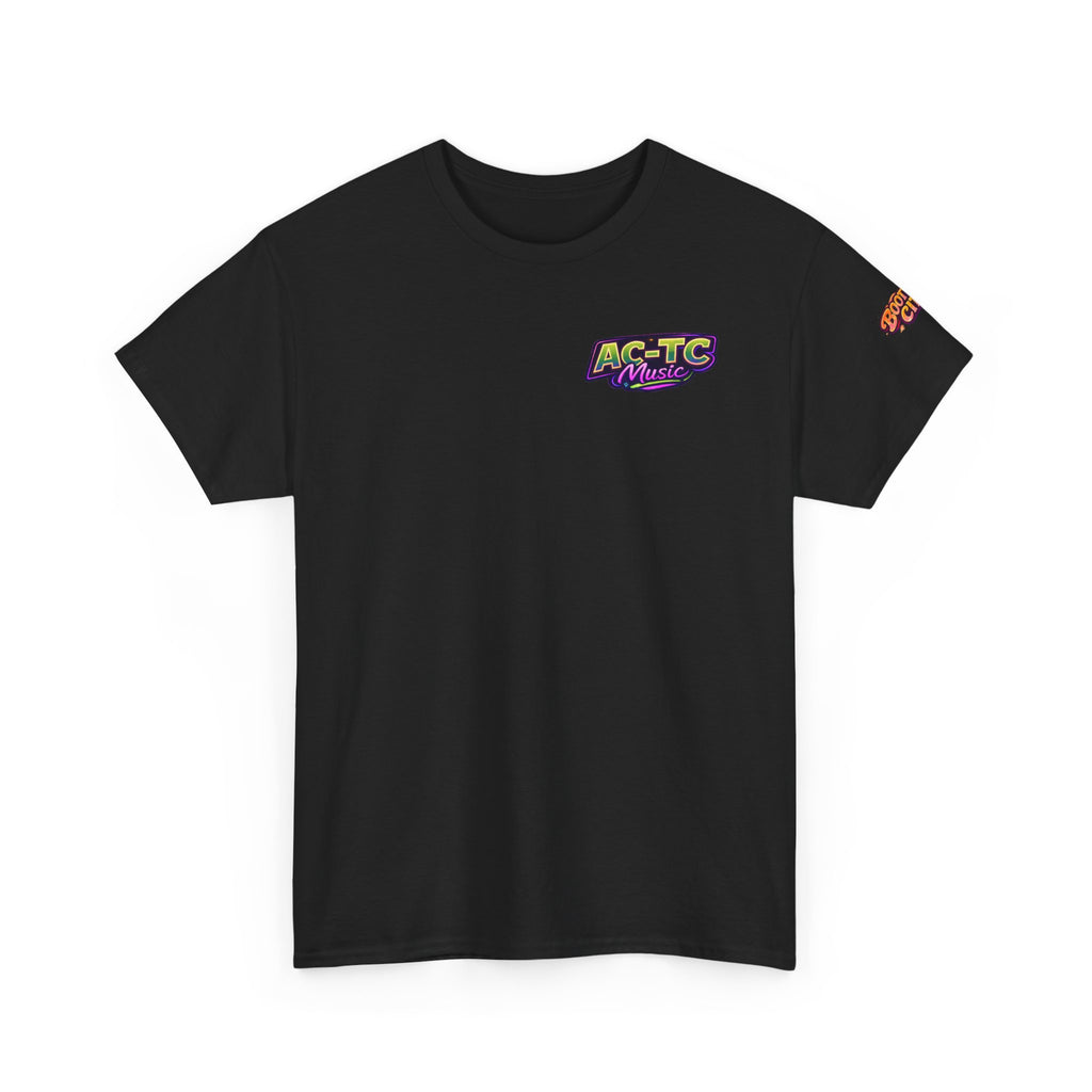 AC‑TC Music Butterfly Logo Tee — Bootypop City Festival T‑Shirt