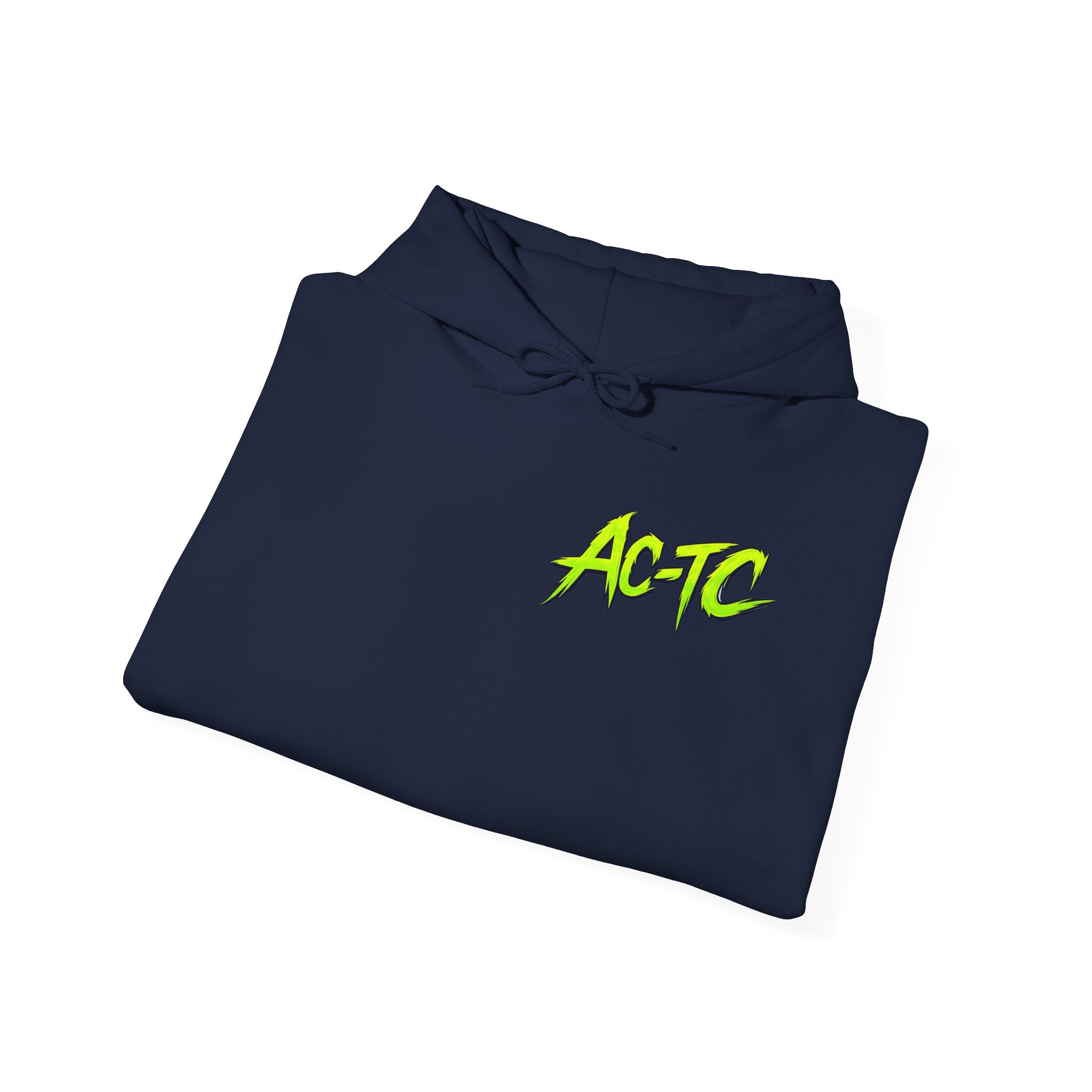 Alien Graphic Hoodie – Neon Green AC-TC Extraterrestrial Crewneck